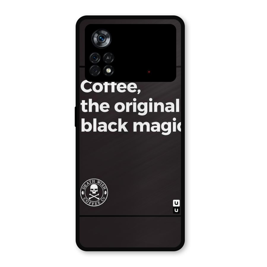 Original Black Magic Metal Back Case for Poco X4 Pro 5G