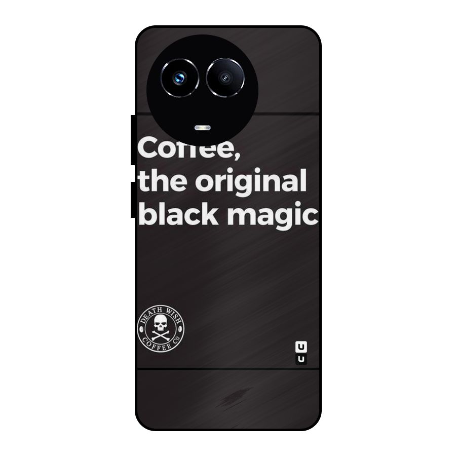 Original Black Magic Metal Back Case for Realme 11X