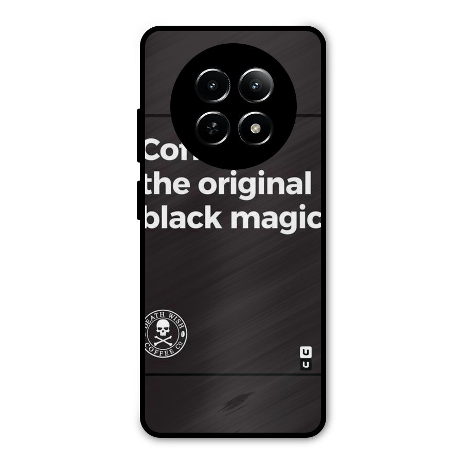 Original Black Magic Metal Back Case for Realme 12 5G