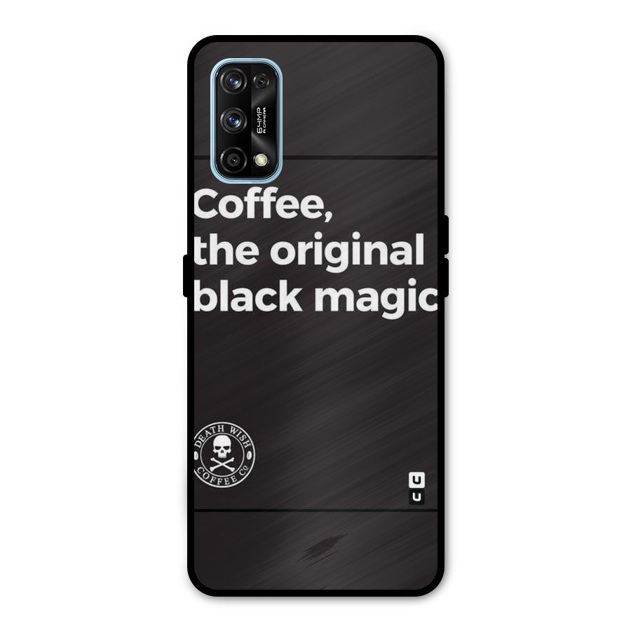 Original Black Magic Metal Back Case for Realme 7 Pro