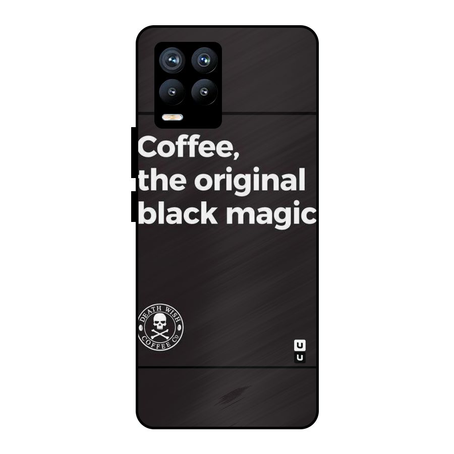 Original Black Magic Metal Back Case for Realme 8 Pro