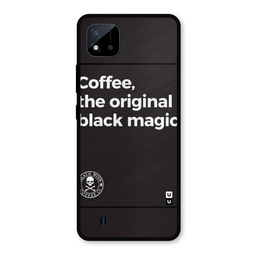 Original Black Magic Metal Back Case for Realme C11 2021