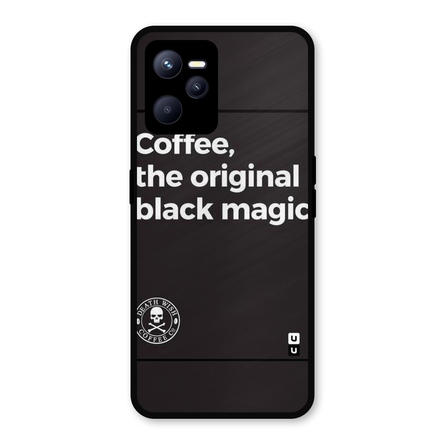 Original Black Magic Metal Back Case for Realme C35