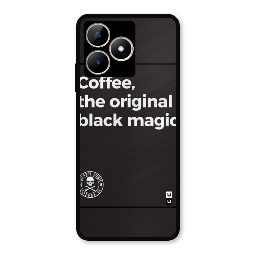 Original Black Magic Metal Back Case for Realme C53