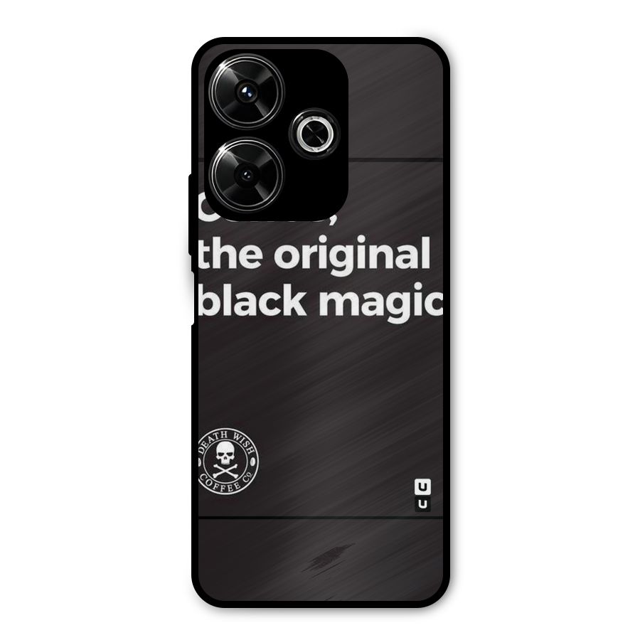 Original Black Magic Metal Back Case for Redmi 13 5G