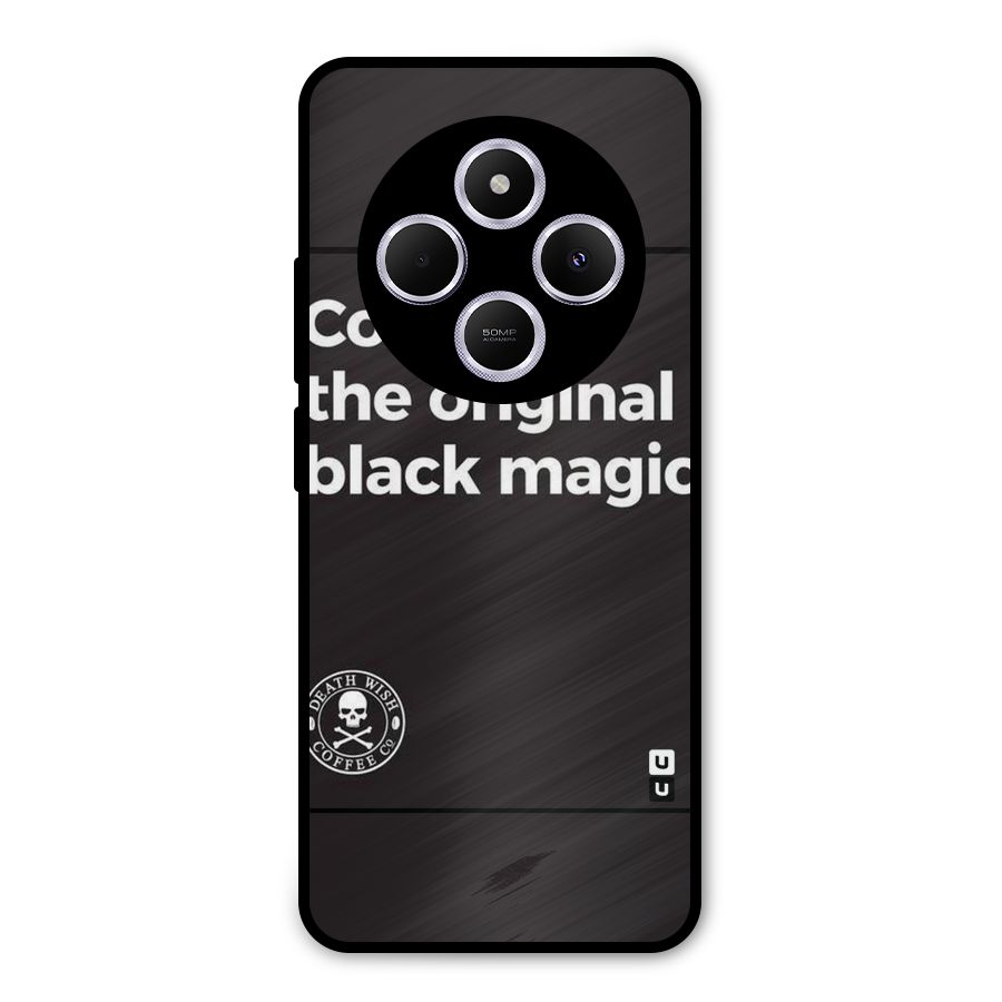 Original Black Magic Metal Back Case for Redmi 14C