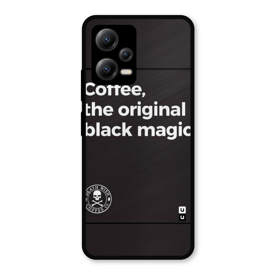 Original Black Magic Metal Back Case for Redmi Note 12 5G