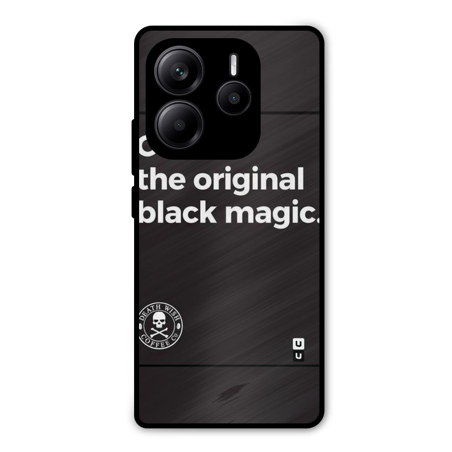 Original Black Magic Metal Back Case for Redmi Note 14 5G