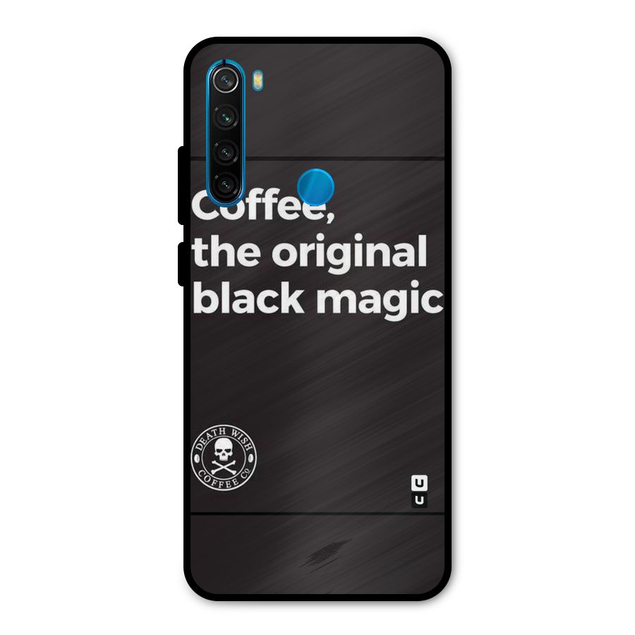 Original Black Magic Metal Back Case for Redmi Note 8