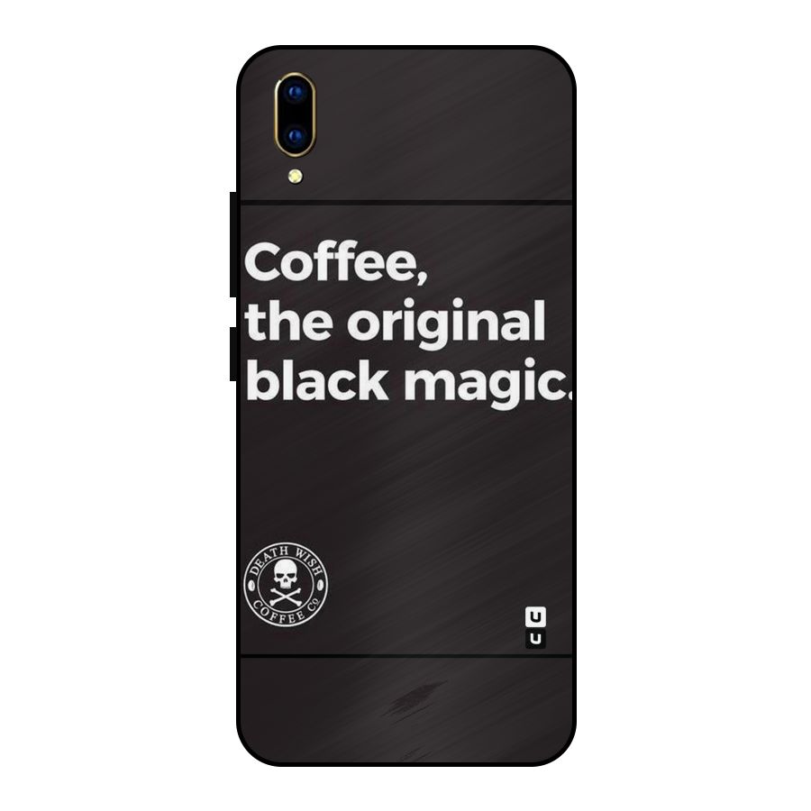 Original Black Magic Metal Back Case for Vivo V11 Pro