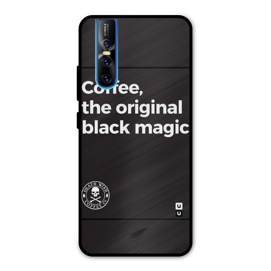 Original Black Magic Metal Back Case for Vivo V15 Pro