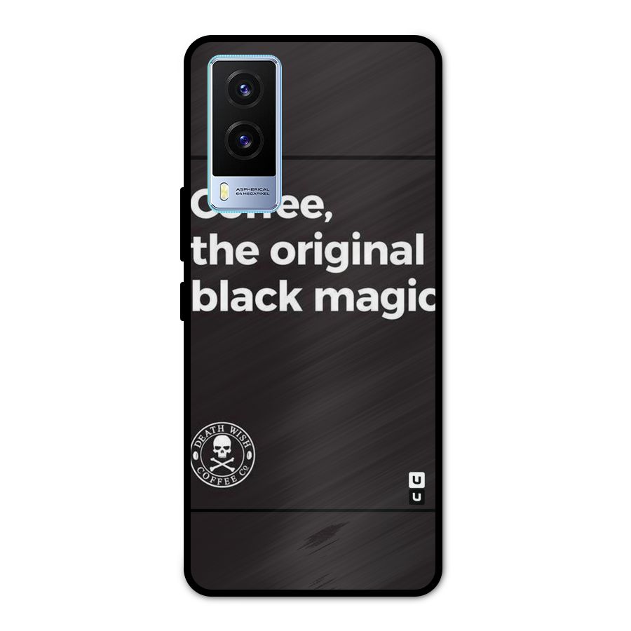 Original Black Magic Metal Back Case for Vivo V21e 5G