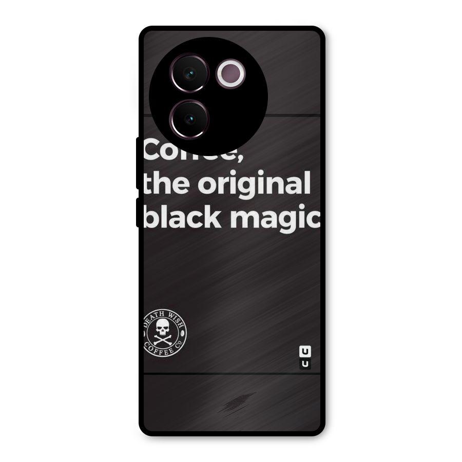 Original Black Magic Metal Back Case for Vivo V30e