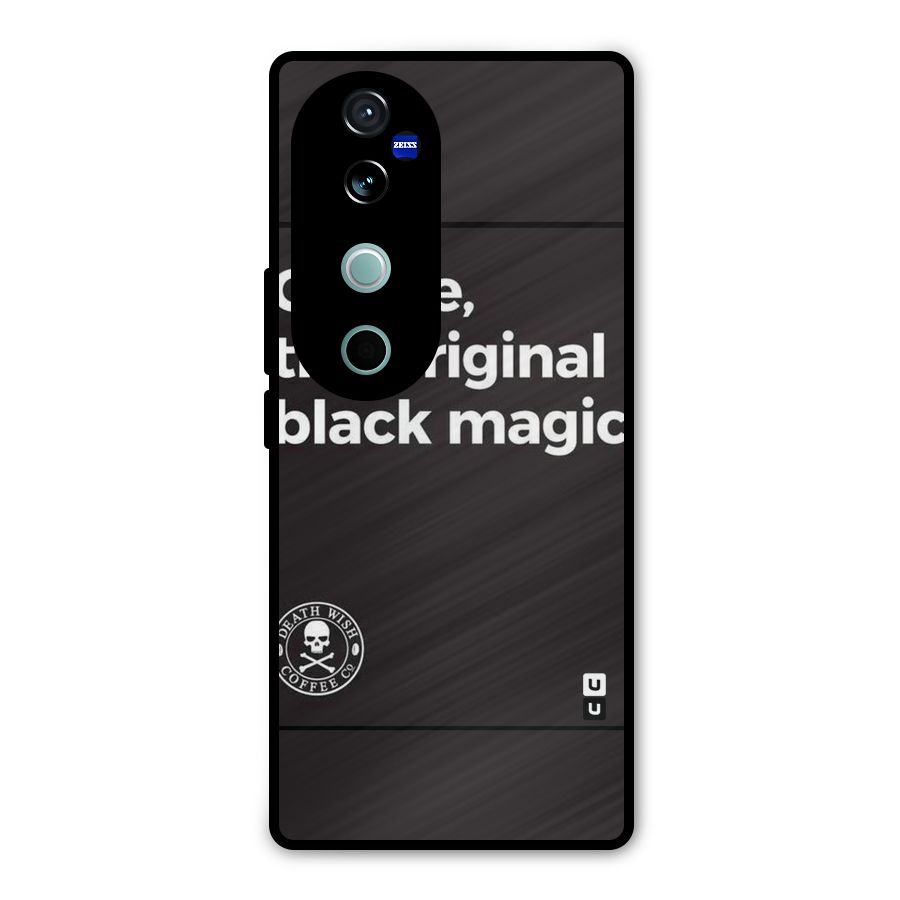Original Black Magic Metal Back Case for Vivo V40