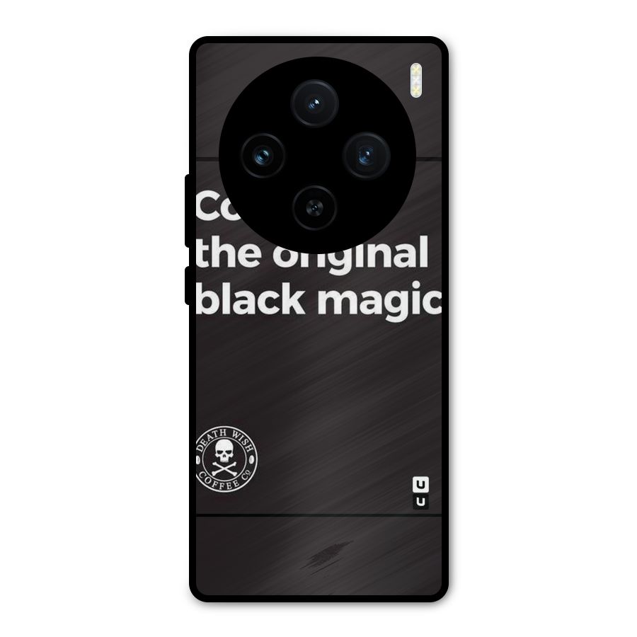 Original Black Magic Metal Back Case for Vivo X100