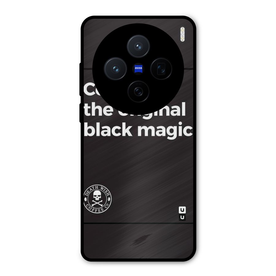 Original Black Magic Metal Back Case for Vivo X200