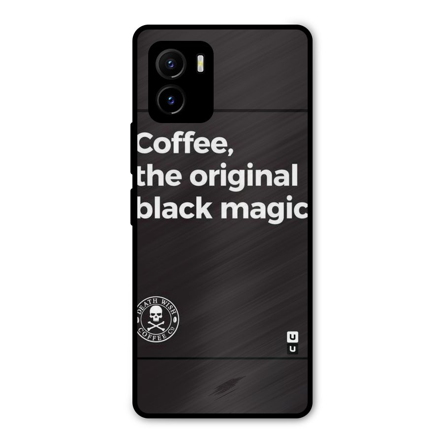 Original Black Magic Metal Back Case for Vivo Y15s