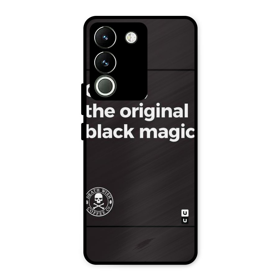 Original Black Magic Metal Back Case for Vivo Y200