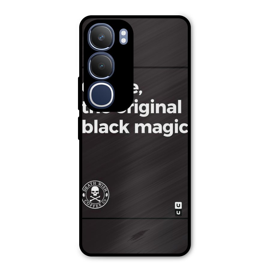 Original Black Magic Metal Back Case for Vivo Y29