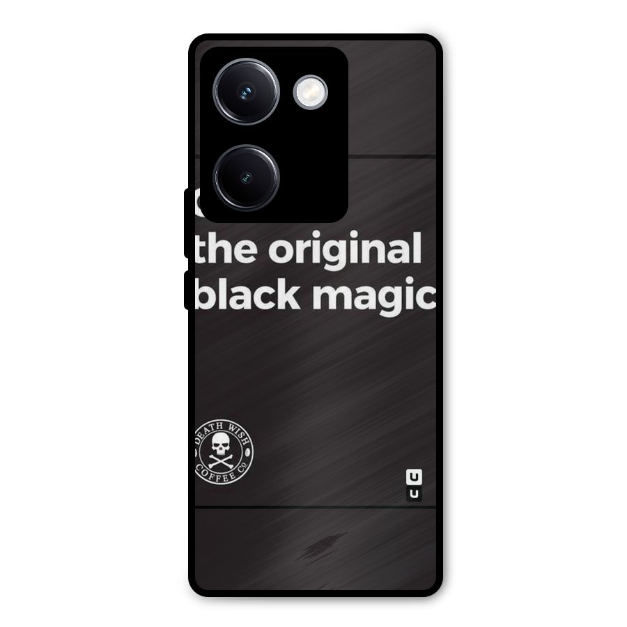 Original Black Magic Metal Back Case for Vivo Y300 Plus