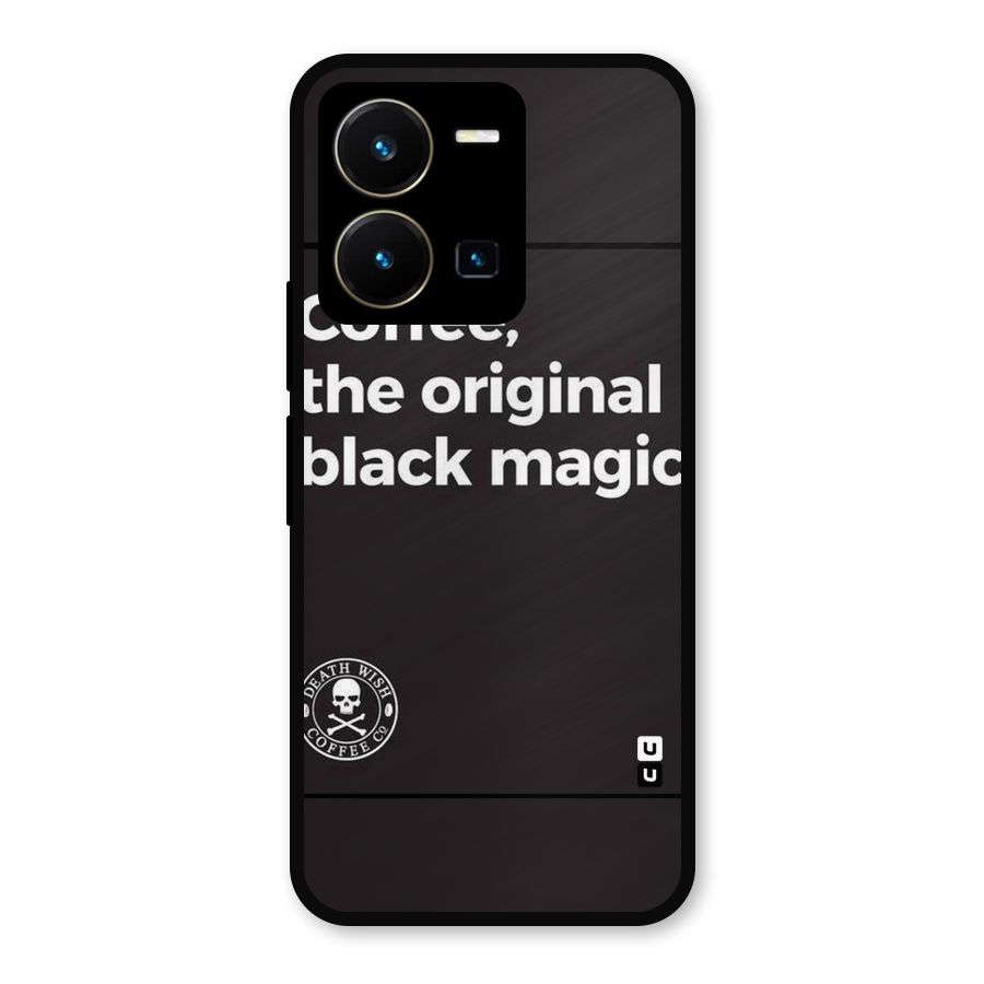 Original Black Magic Metal Back Case for Vivo Y35