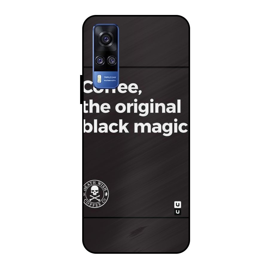 Original Black Magic Metal Back Case for Vivo Y51