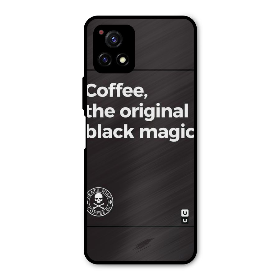 Original Black Magic Metal Back Case for Vivo Y72 5G