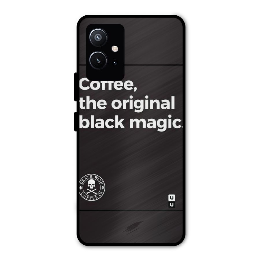 Original Black Magic Metal Back Case for Vivo Y75 5G