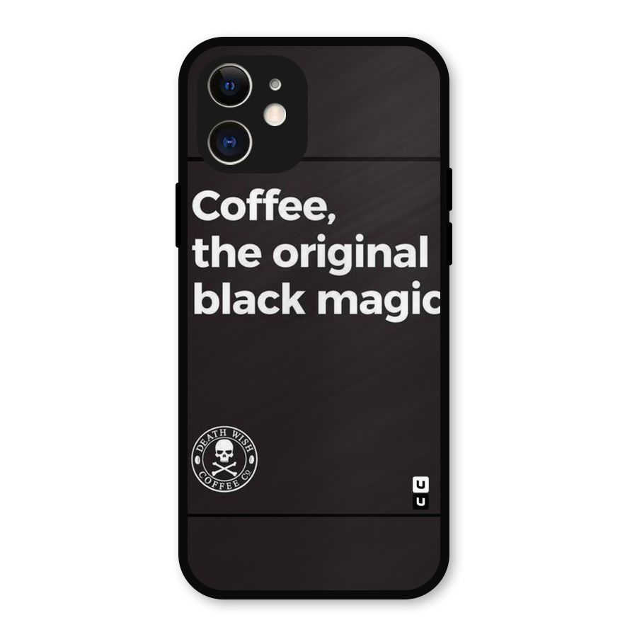Original Black Magic Metal Back Case for iPhone 12