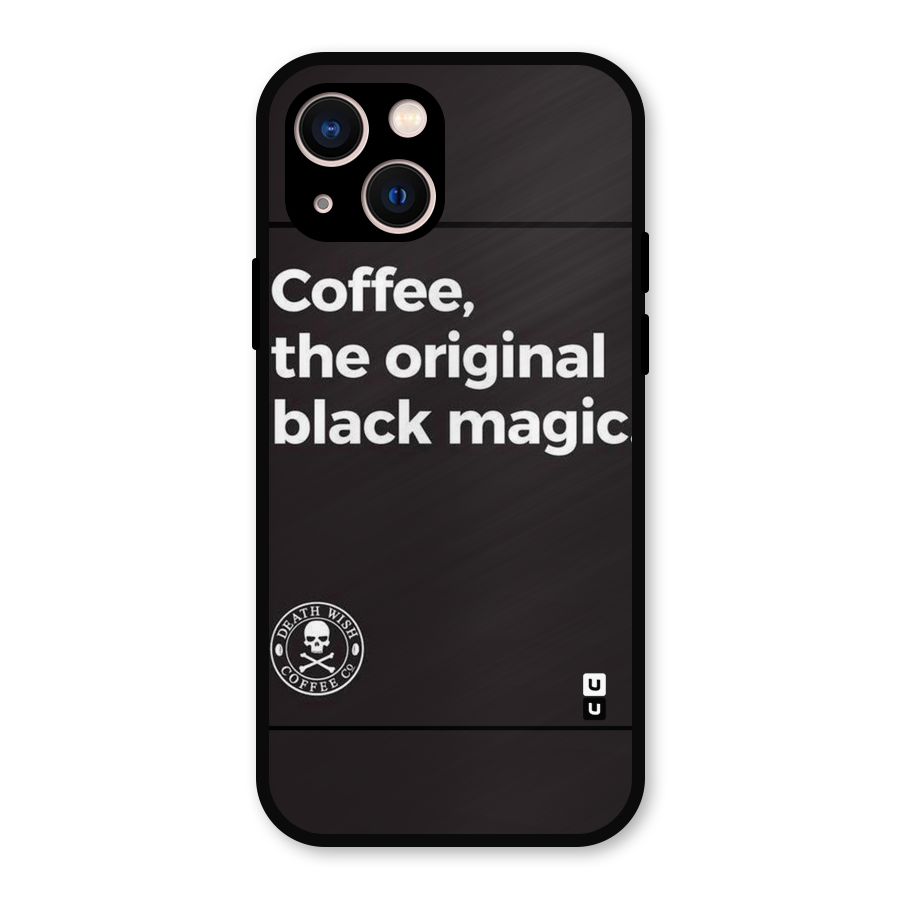 Original Black Magic Metal Back Case for iPhone 13