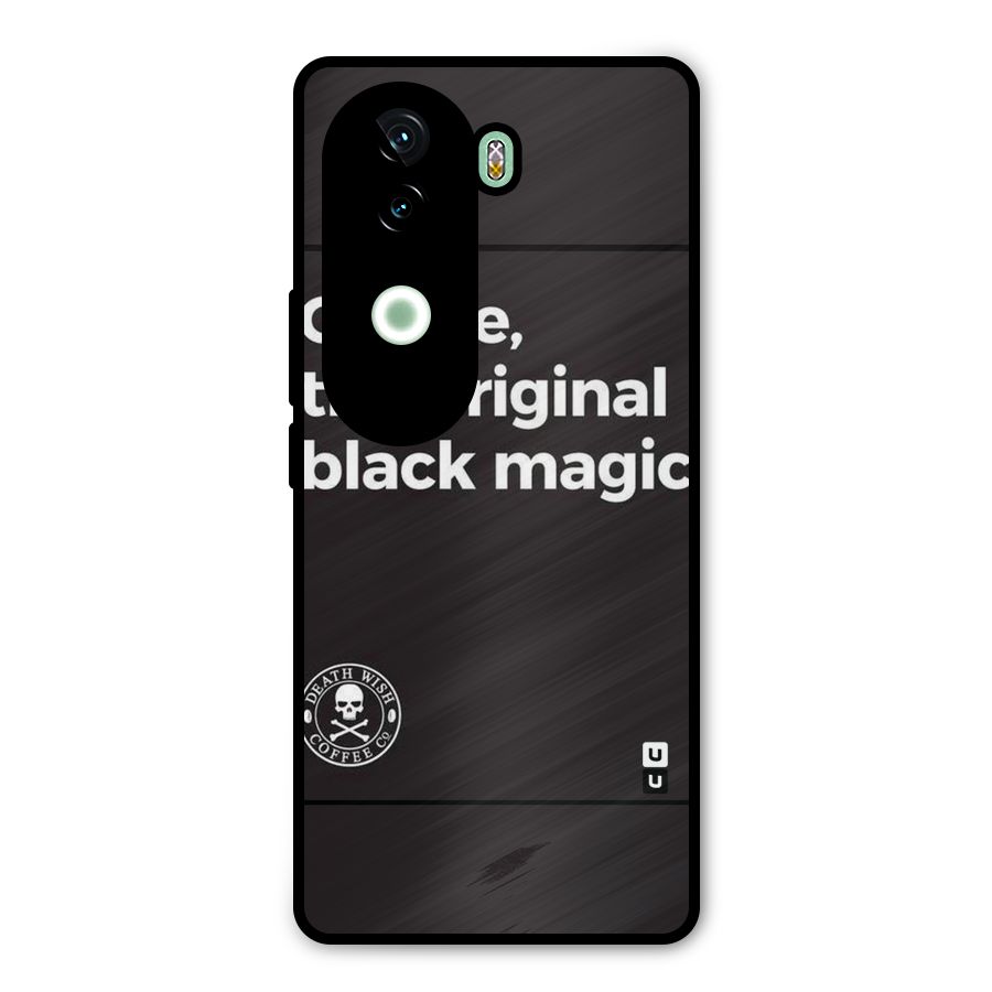 Original Black Magic Metal Back Case for iQOO Z9s