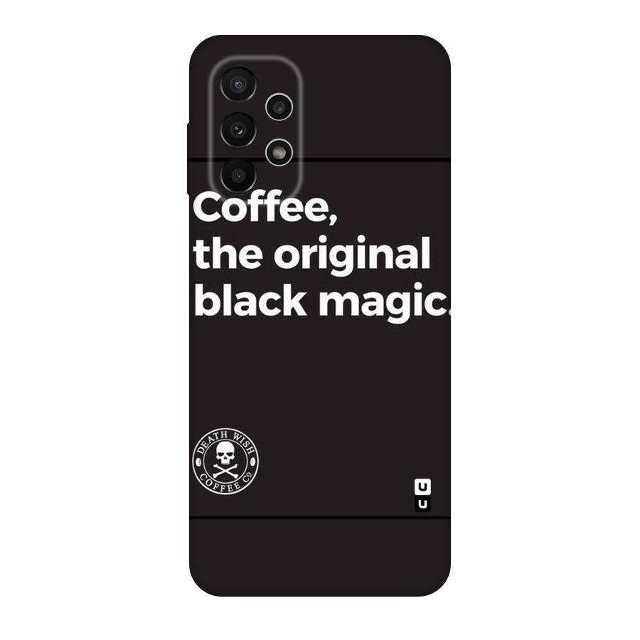 Original Black Magic Original Polycarbonate Back Case for Galaxy A23