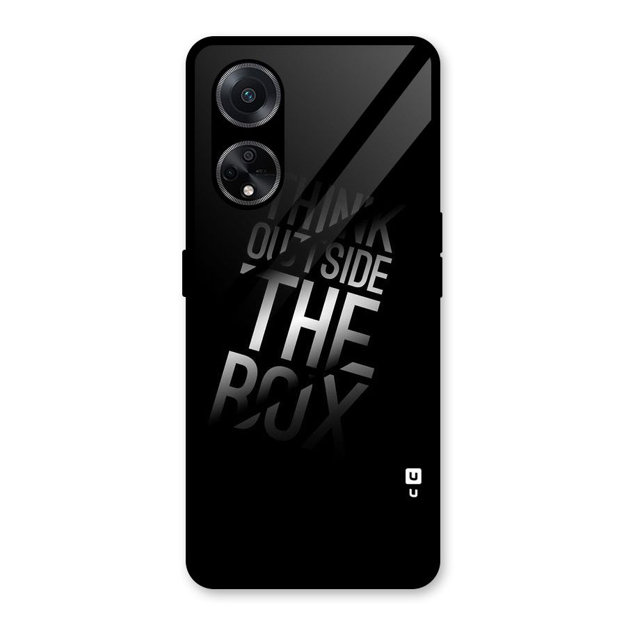 Outside The Box Glass Back Case for Oppo F23