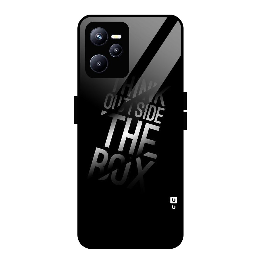 Outside The Box Glass Back Case for Realme C35