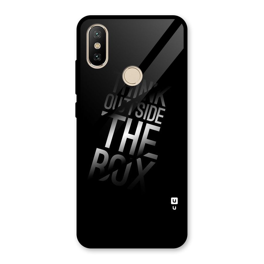 Outside The Box Glass Back Case for Redmi A2