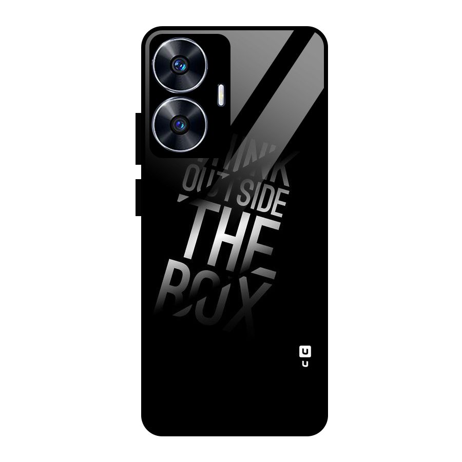 Outside The Box Glass Back Case for realme C55