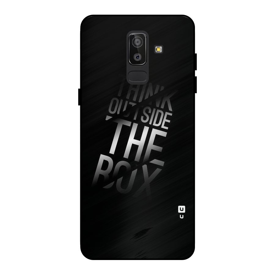 Outside The Box Metal Back Case for Galaxy J8
