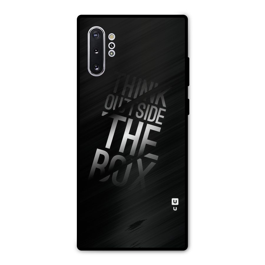 Outside The Box Metal Back Case for Galaxy Note 10 Plus