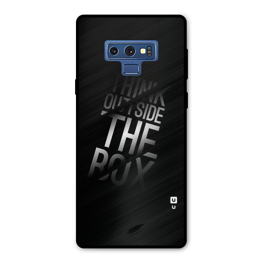 Outside The Box Metal Back Case for Galaxy Note 9