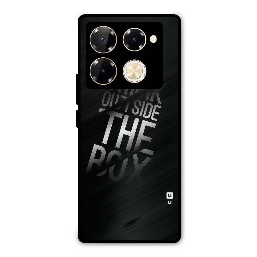 Outside The Box Metal Back Case for Infinix Note 40 Pro