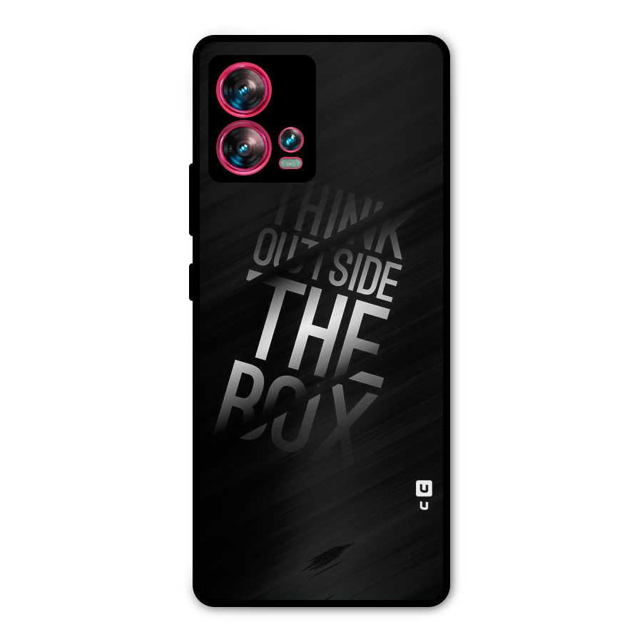 Outside The Box Metal Back Case for Motorola Edge 30 Fusion