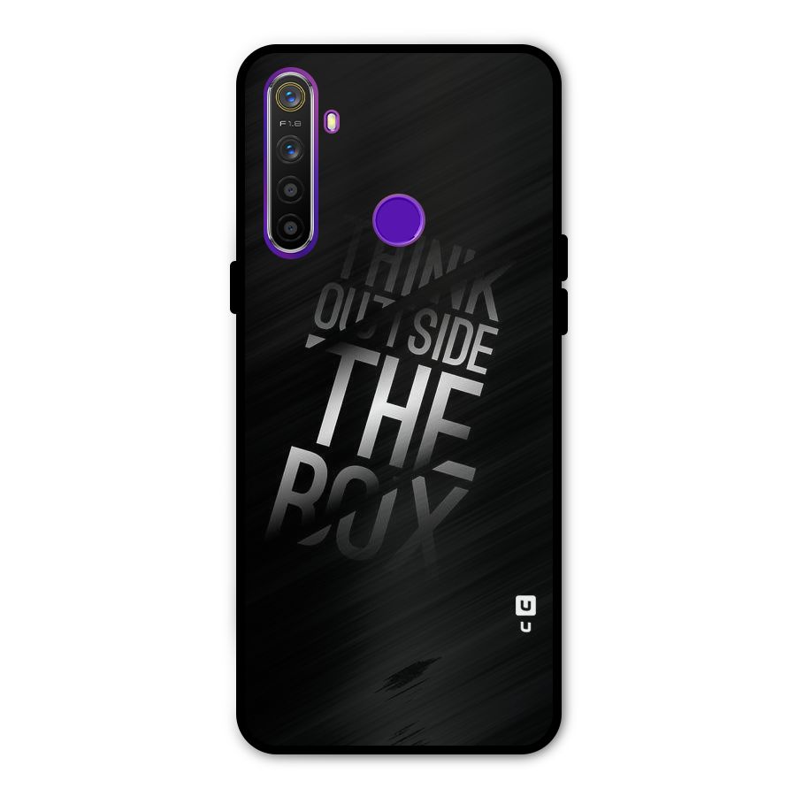 Outside The Box Metal Back Case for Realme 5i