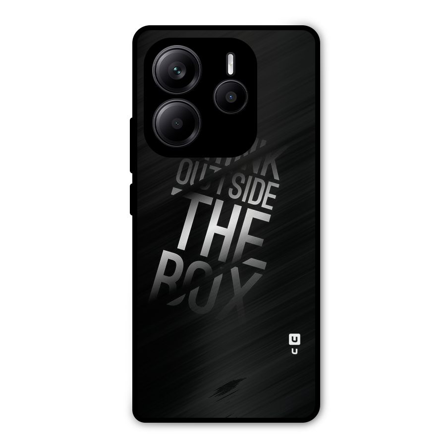 Outside The Box Metal Back Case for Redmi Note 14 5G