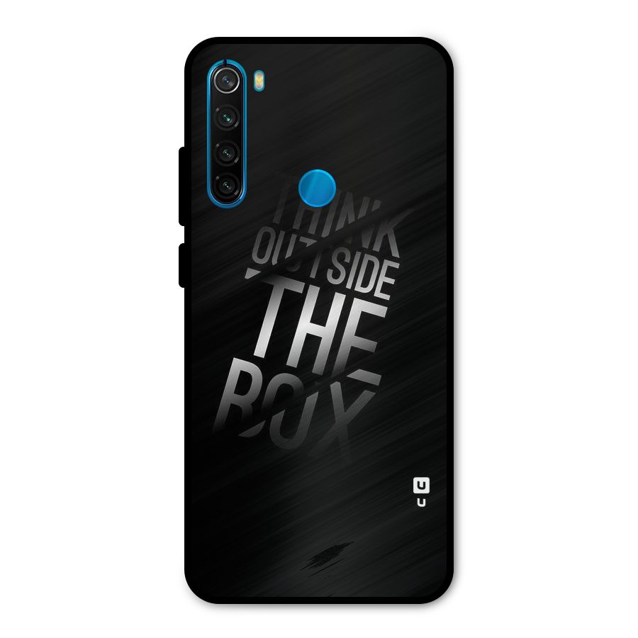 Outside The Box Metal Back Case for Redmi Note 8