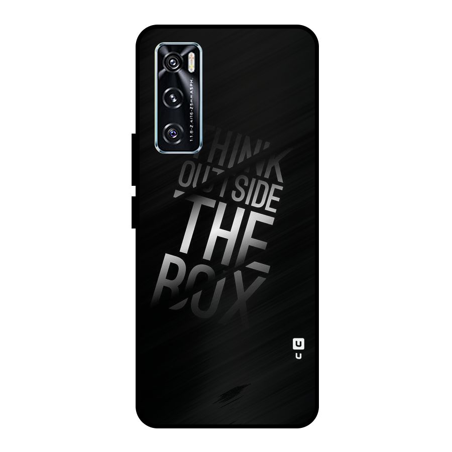 Outside The Box Metal Back Case for Vivo V20 SE