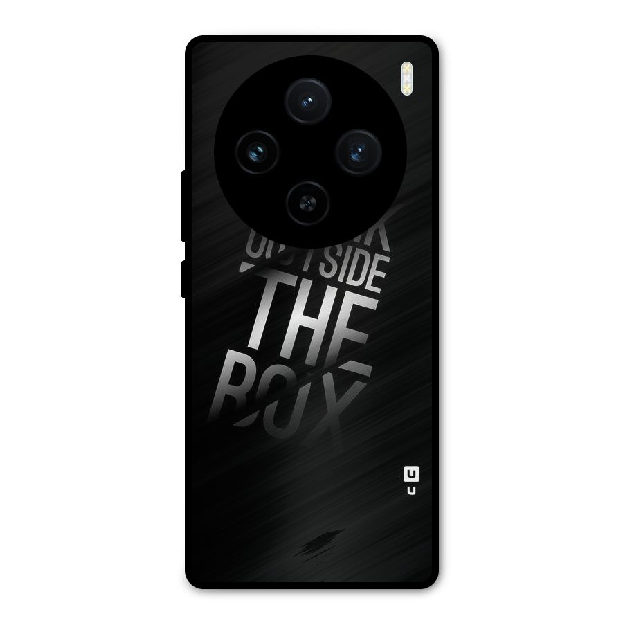 Outside The Box Metal Back Case for Vivo X100