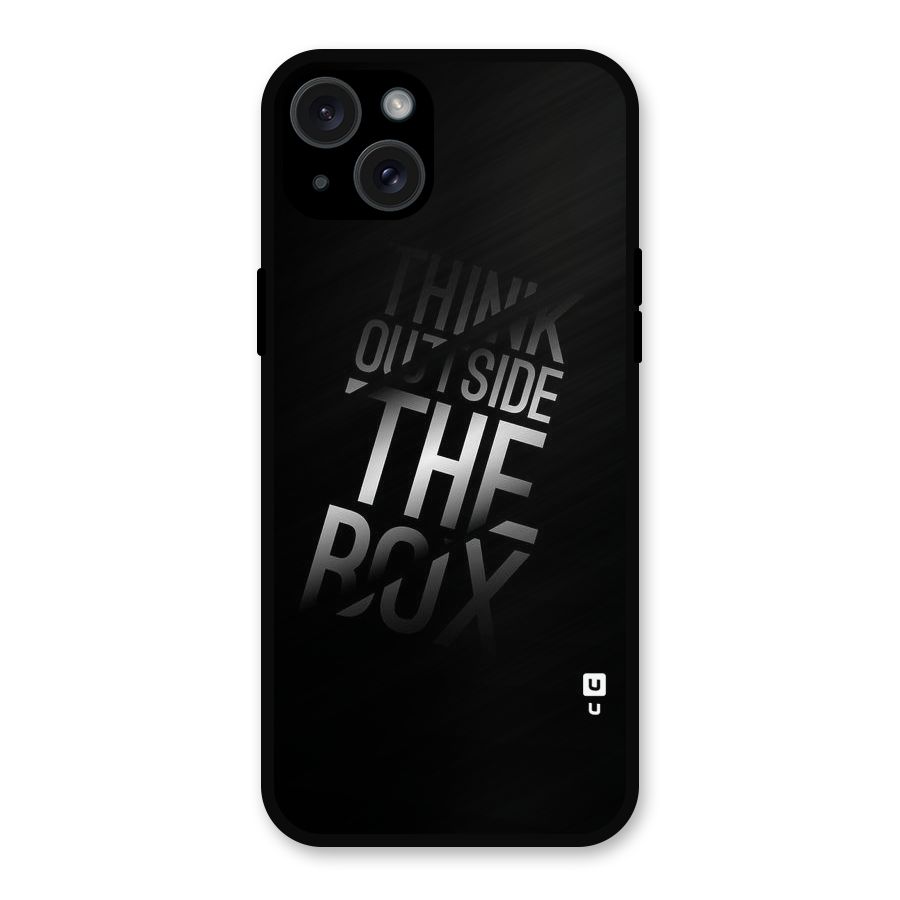 Outside The Box Metal Back Case for iPhone 15 Plus