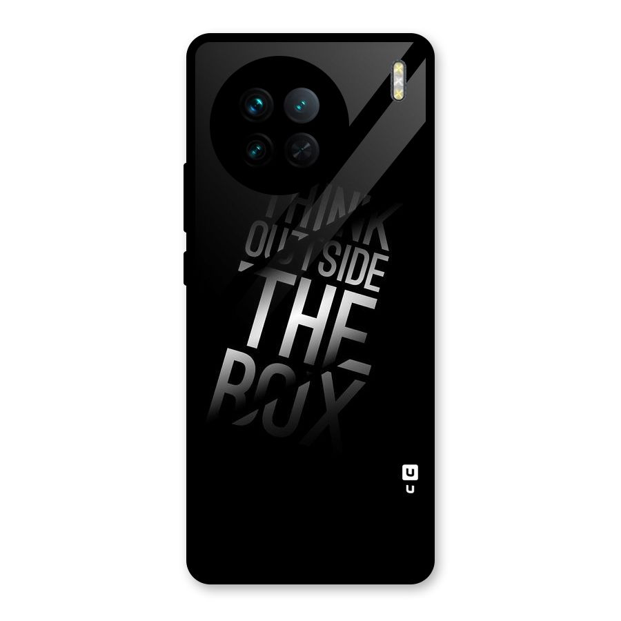 Outside The Box Thinking Glass Back Case for Vivo X90