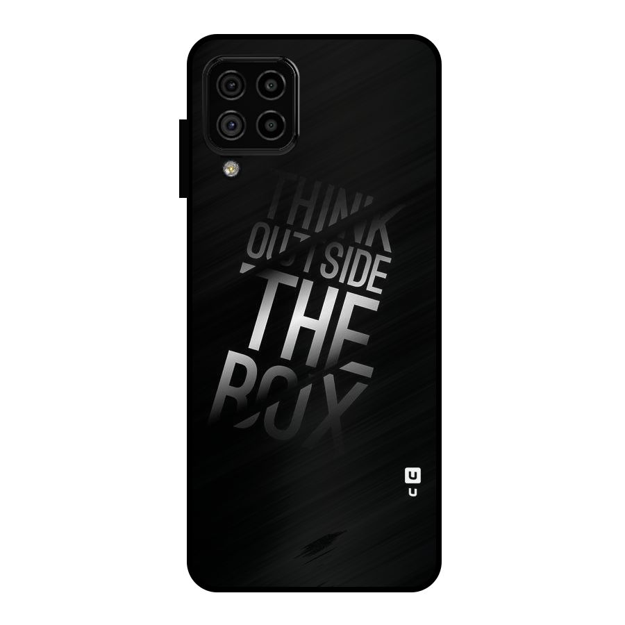 Outside The Box Thinking Metal Back Case for Galaxy A22 4G