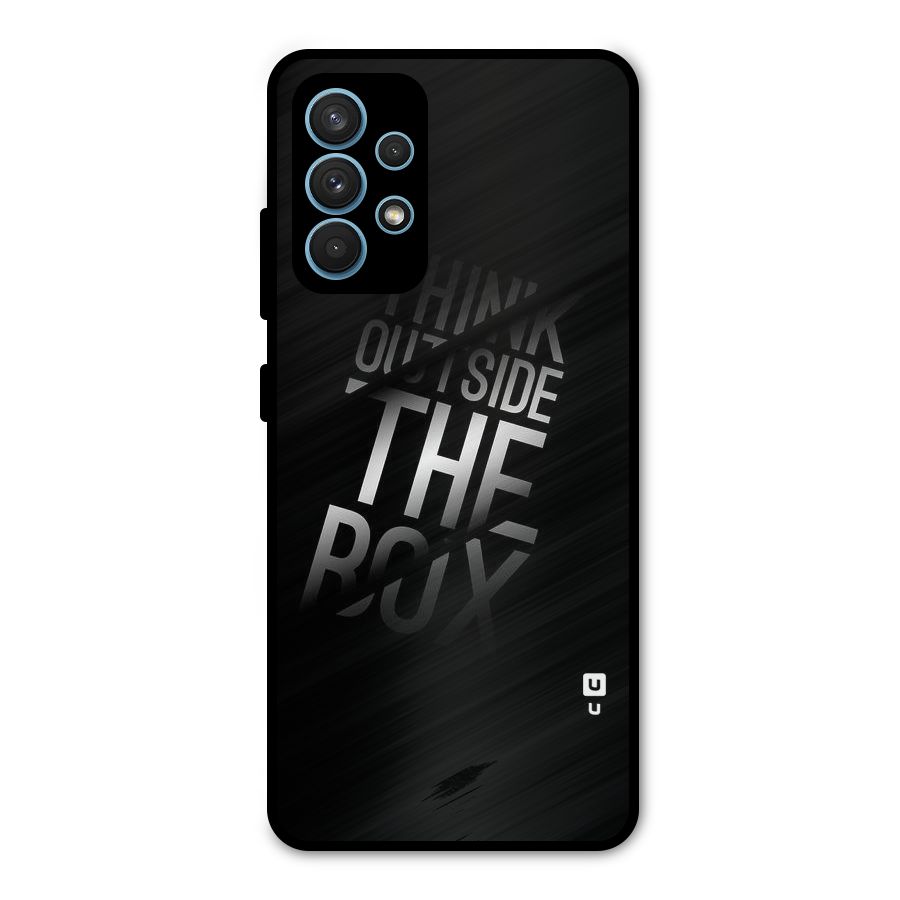 Outside The Box Thinking Metal Back Case for Galaxy A32